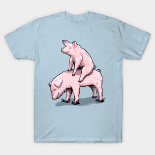 Piggy Back Ride Tee Shirt T-Shirt